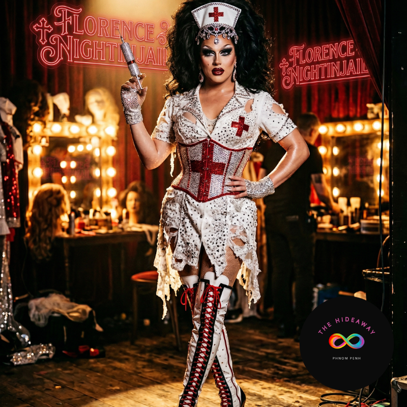 Best drag show in Phnom Penh at The Hideaway Cabaret